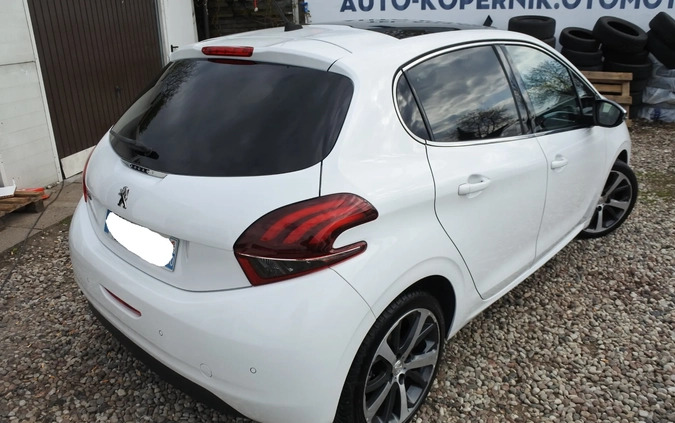 Peugeot 208 cena 31900 przebieg: 121000, rok produkcji 2015 z Białystok małe 407